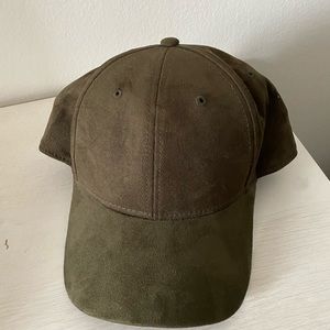 Olive green dad cap